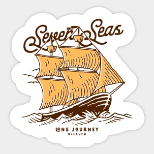 Seven Seas Sticker